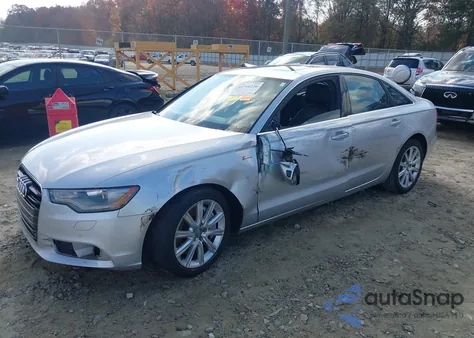 2014 Audi A6 3.0T Premium Plus z USA, uszkodzony, nr VIN WAUFGAFC1EN024117